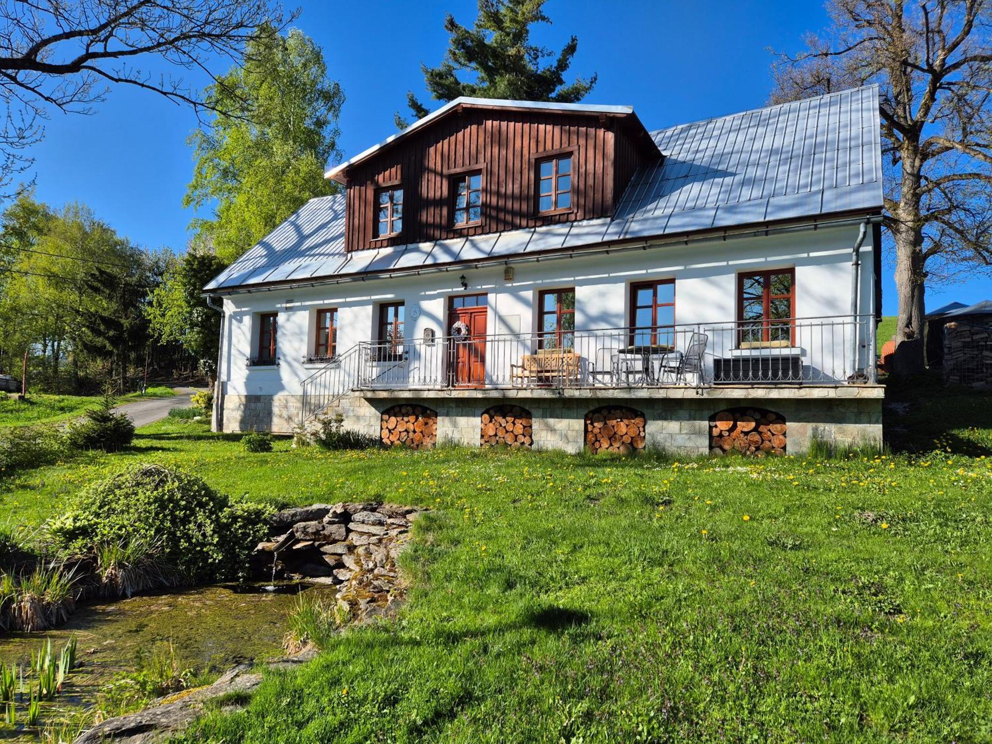 Kněžice 25, chalupa v Krkonoších Vrchlabí Exterior foto